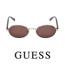 Guess - Round - Silver/Brown
