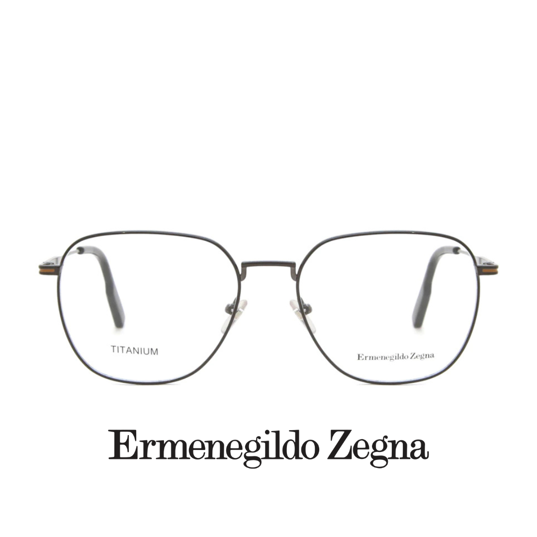 Ermenegildo Zegna Eyewear - Square - Titanium - Matte Gunmetal