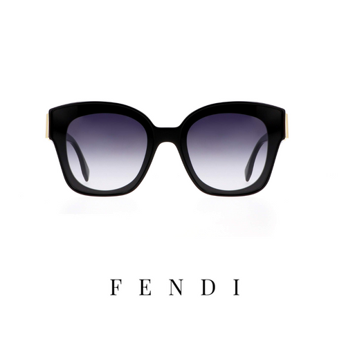 Fendi - Square - Black