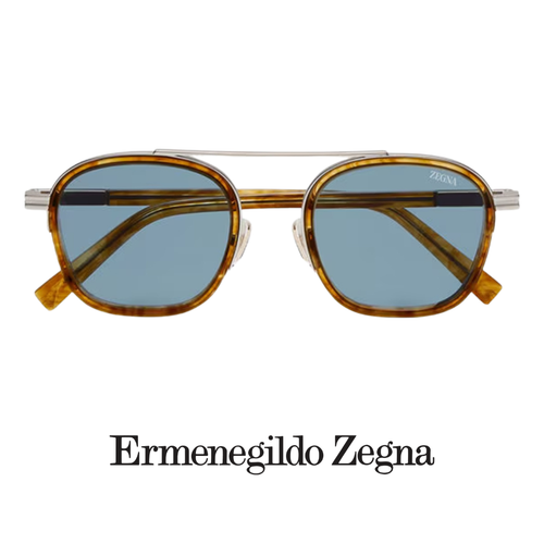 Ermenegildo Zegna - Orizzonte - Geometric - Light / Brown / Striped