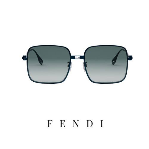 Fendi - Square - Blue