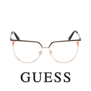 Guess Eyewear - Cat Eye - Rose Gold with Black