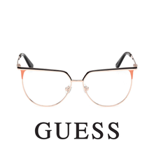 Guess Eyewear - Cat Eye - Rose Gold with Black