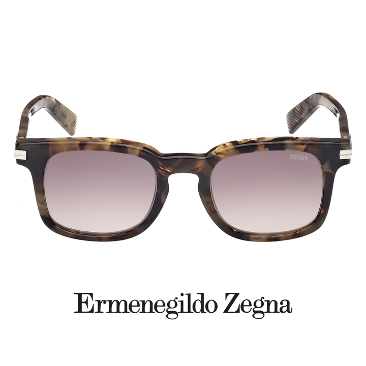 Ermenegildo Zegna - Square - Dark / Tortoise