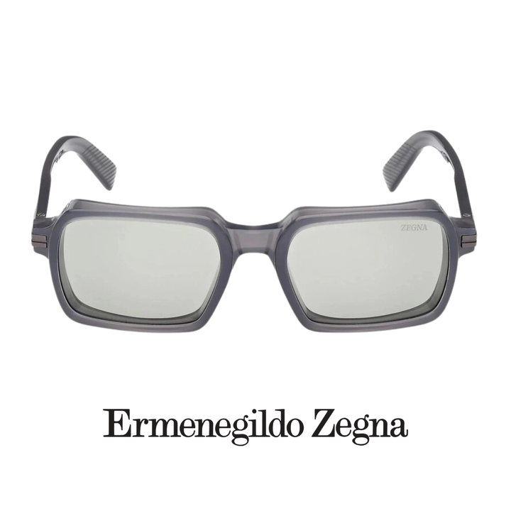 Ermenegildo Zegna - Rectangle - Shiny / Light / Blue