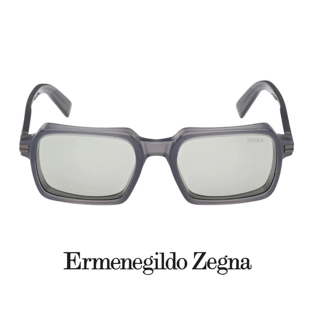 Ermenegildo Zegna - Rectangle - Shiny / Light / Blue
