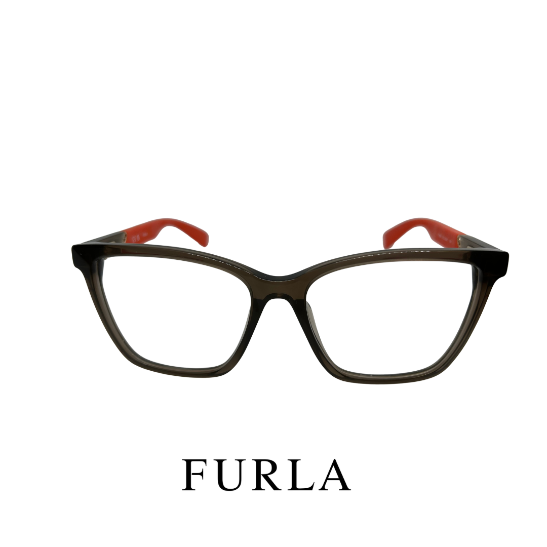 Furla  Eyewear- Gray/Orange