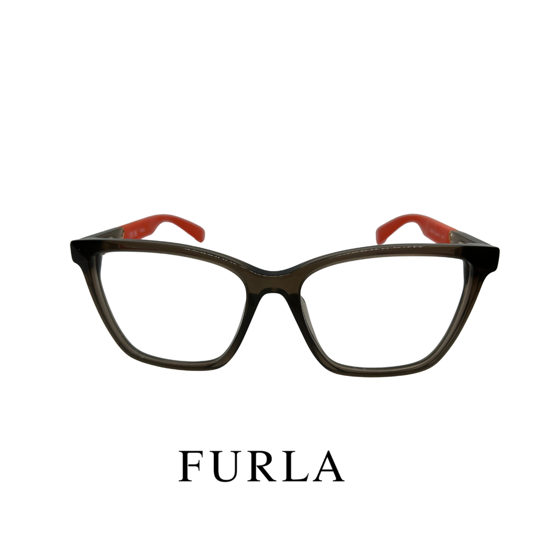 Furla  Eyewear- Gray/Orange
