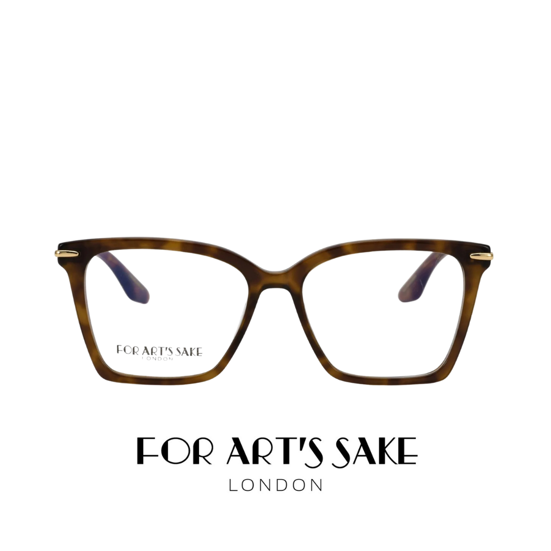 FOR ART'S SAKE Eyewear - AZURE - SQUARE - BROWN