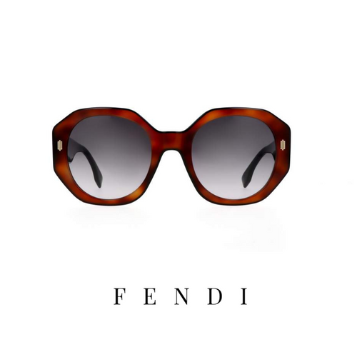 Fendi - Oversized - Havana