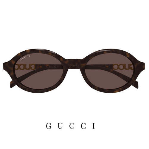 Gucci - Oval / Encircled - Havana