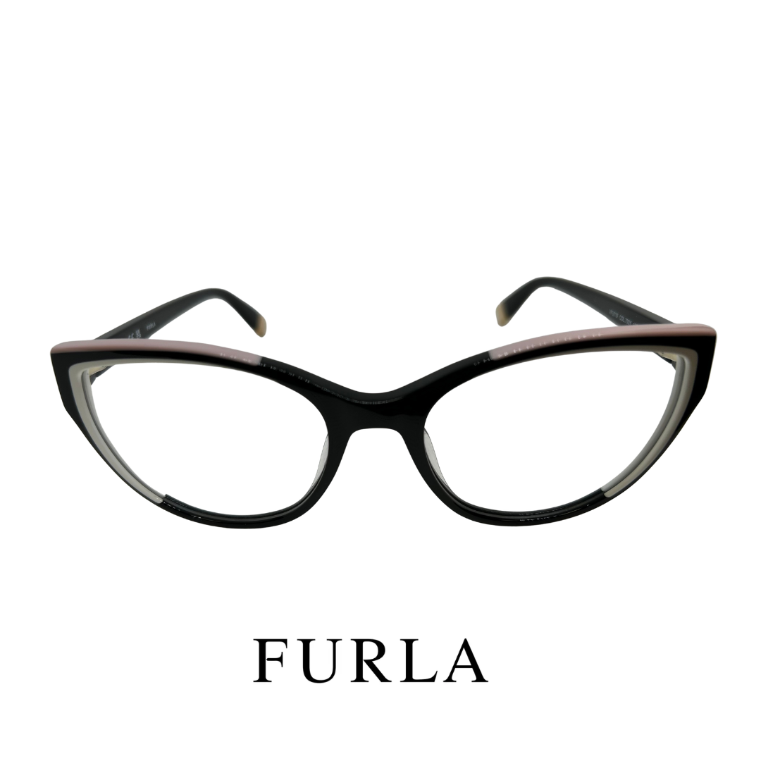 Furla  Eyewear- Gray/Black/Pink
