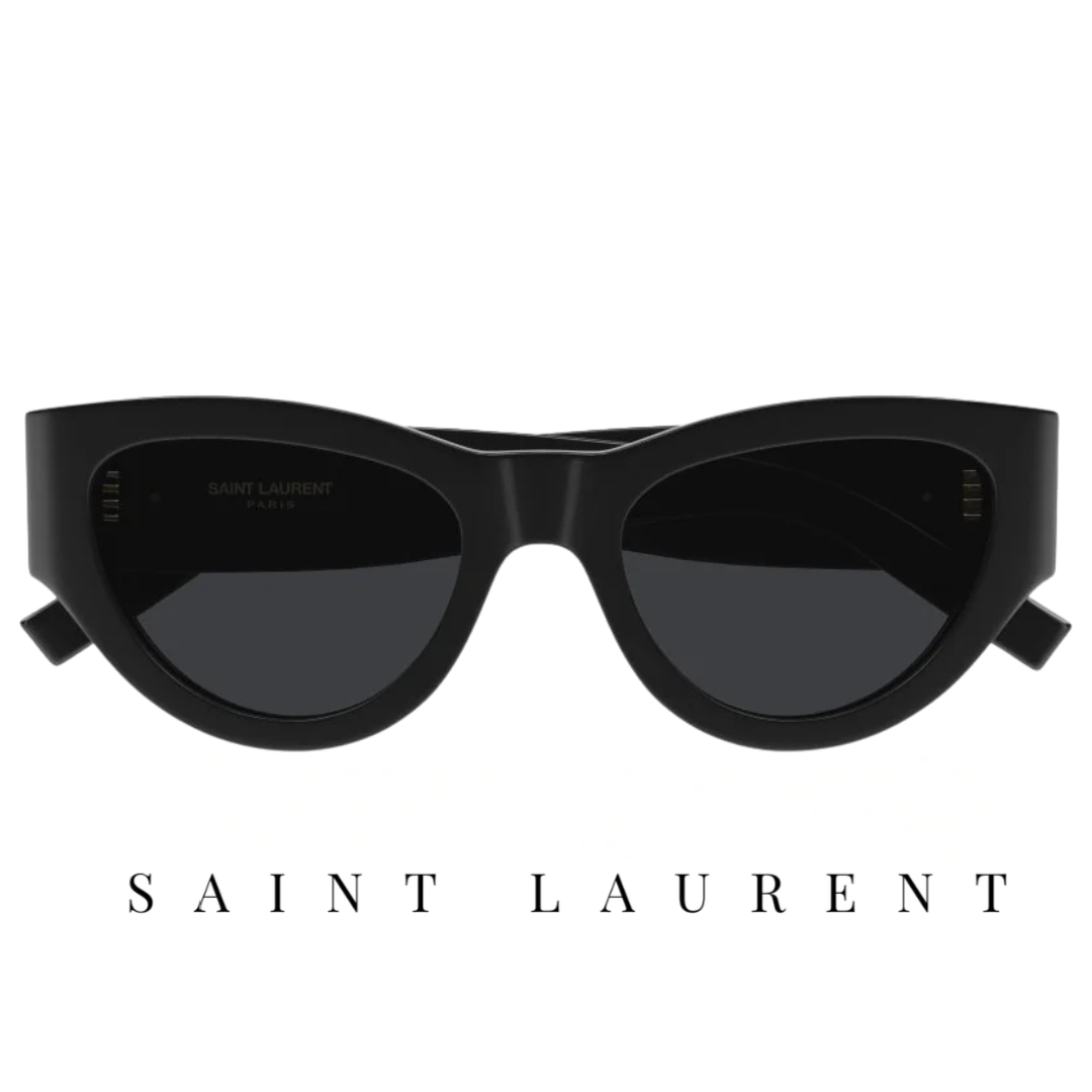 Saint Laurent - Monogram - Cat Eye - Black