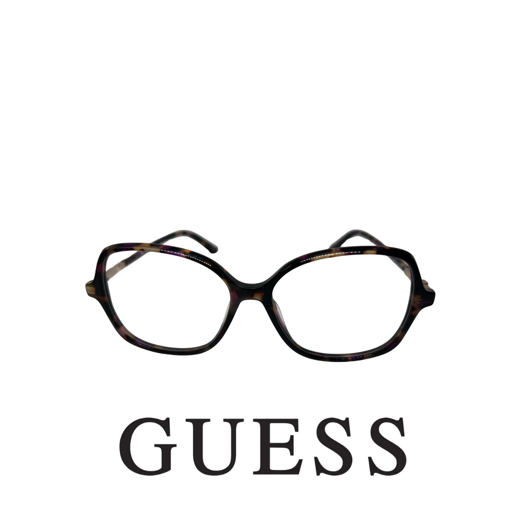 Guess Eyewear-Burgundy - Havana