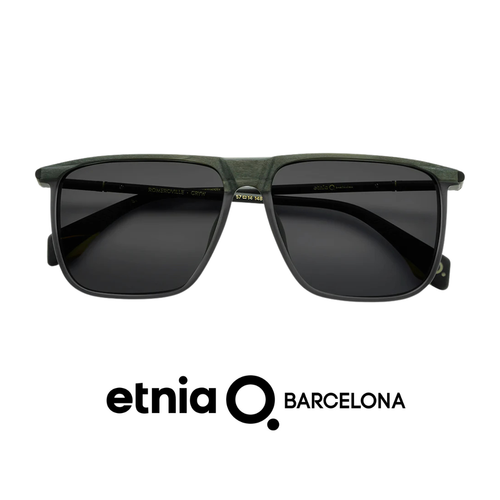 Etnia Barcelona - Bellemont - Rectangle - Polarized - Black/Green
