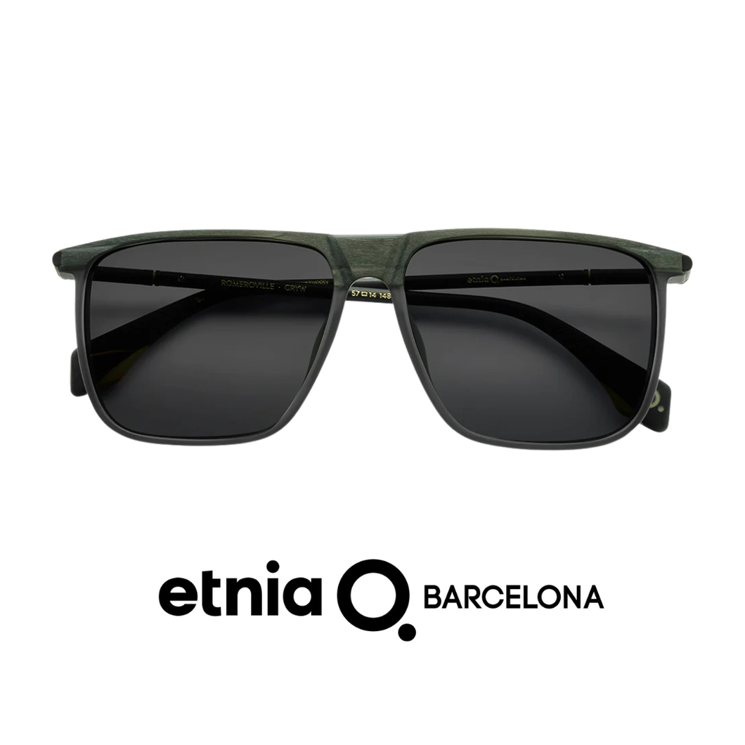 Etnia Barcelona - Bellemont - Rectangle - Polarized - Black/Green