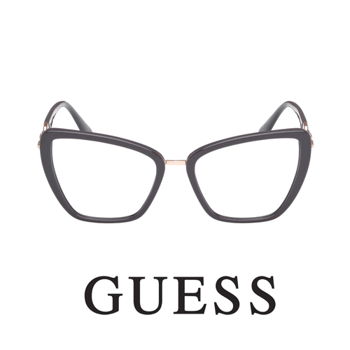 Guess Eyewear - Cat Eye - Shiny Grey