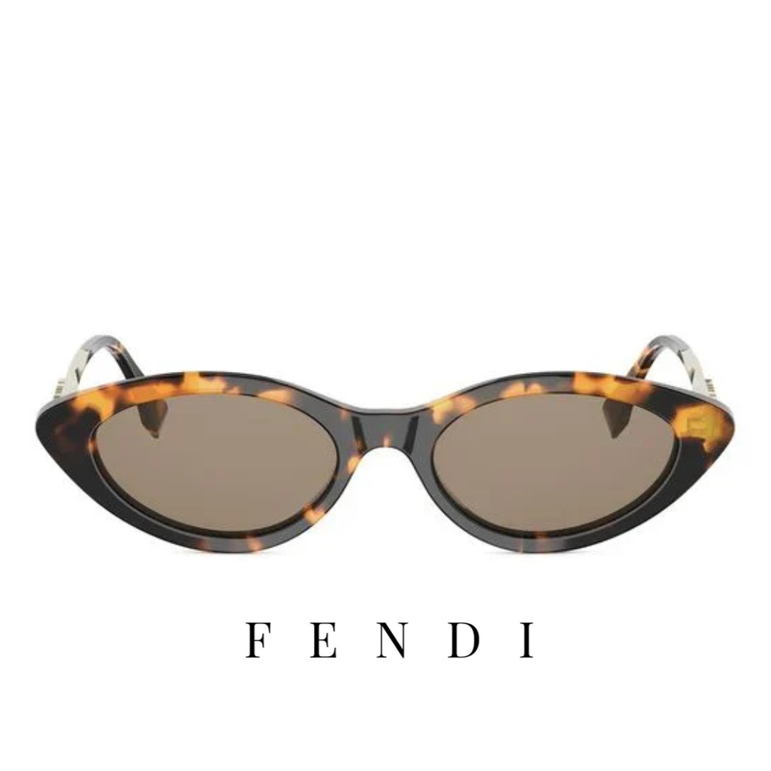 Fendi - Cat eye - Havana / Tortoise