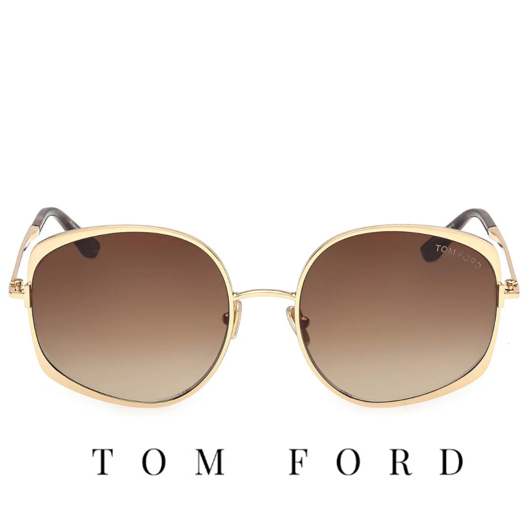 Tom Ford - Abbey-02 - Rounded - Shiny / Endura / Gold
