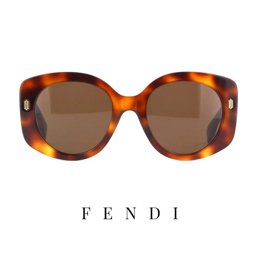 Fendi - Roma - Oversized - Havana