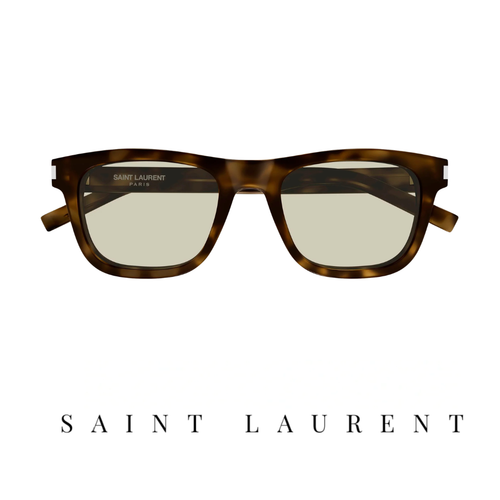 Saint Laurent - Unisex - Square - Havana
