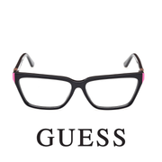 Guess Eyewear - Cat Eye - Black with Pink
