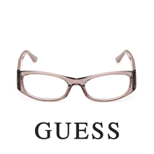 Guess Eyewear - Oval - Transparent Beige