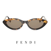 Fendi - Cat eye - Havana / Tortoise