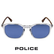 Police - Roadie 8 - Geometric / Irregular - Grey / Azure