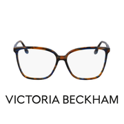 Victorija Beckham Eyewear - Square - Oversized - Blue Havana