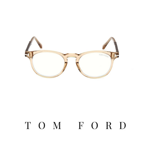 Tom Ford Eyewear - Round - Transparent Brown