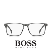 Hugo Boss Eyewear - Rectangle - Titanium Temple -  Transparent Grey