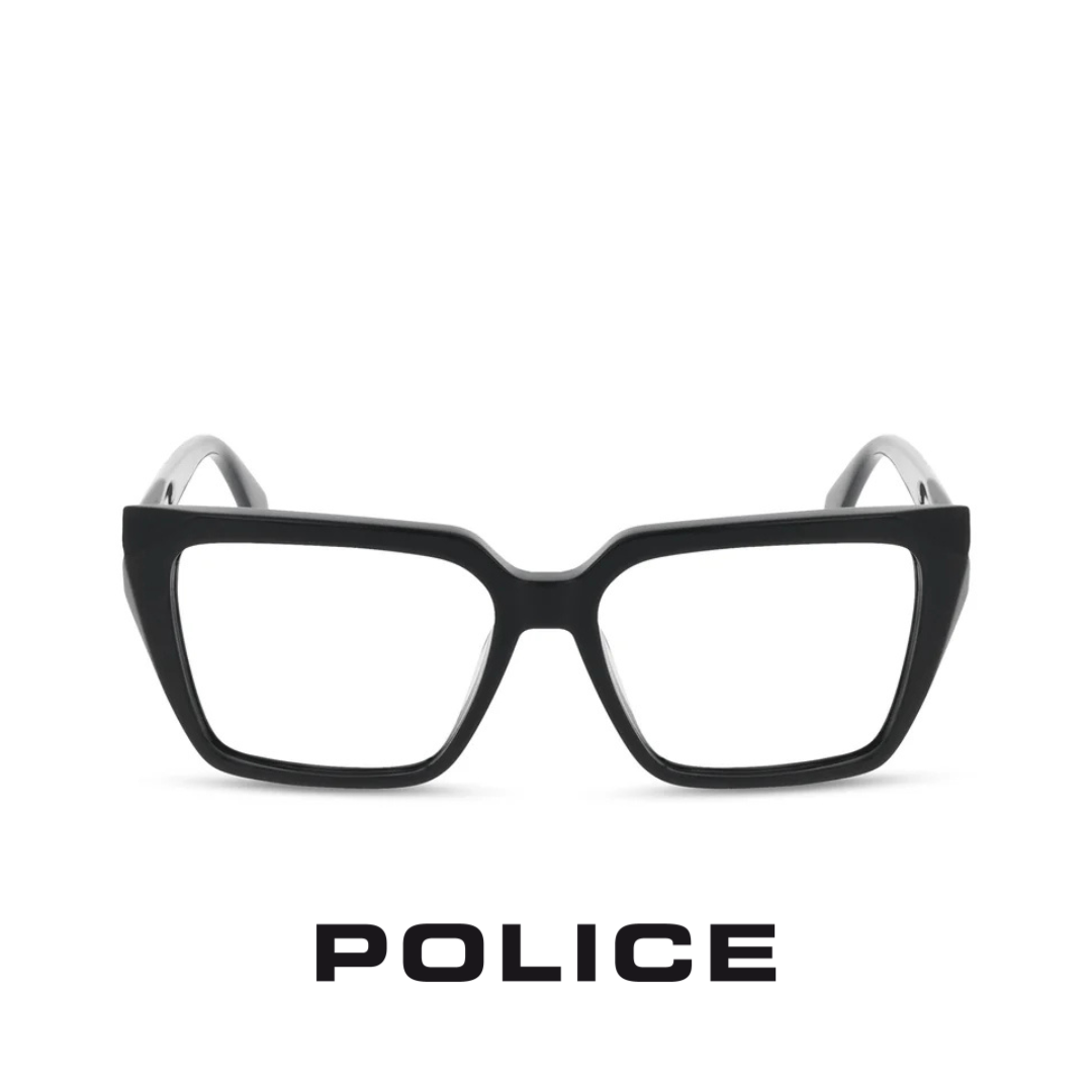Police Eyewear - Enigma - Square - Shiny Black