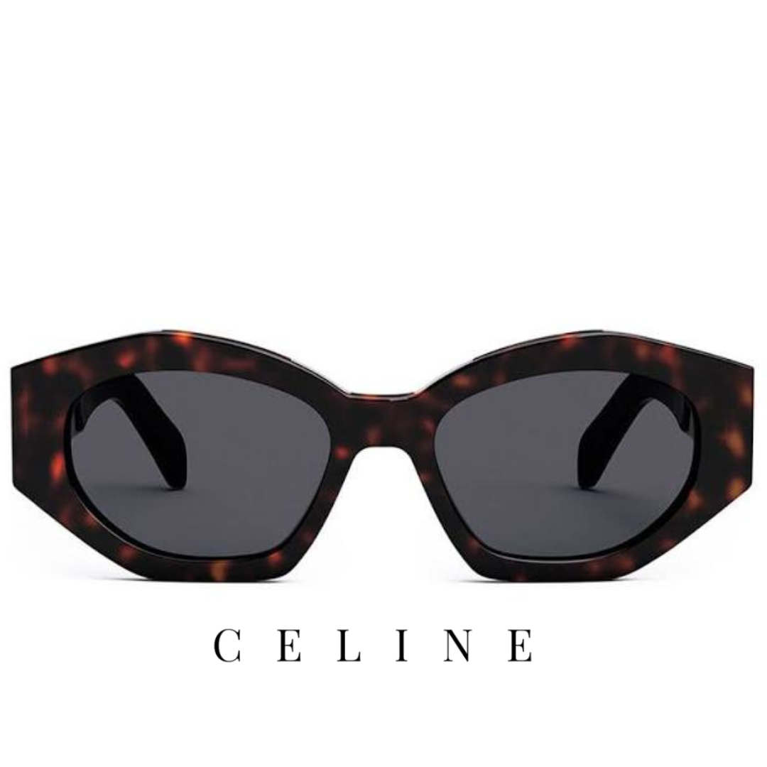 Celine - Triomphe - Oval / Cat Eye - Tortoise