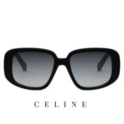 Celine - Bold - 3 Dots - Butterfly / Geometric - Shiny / Black