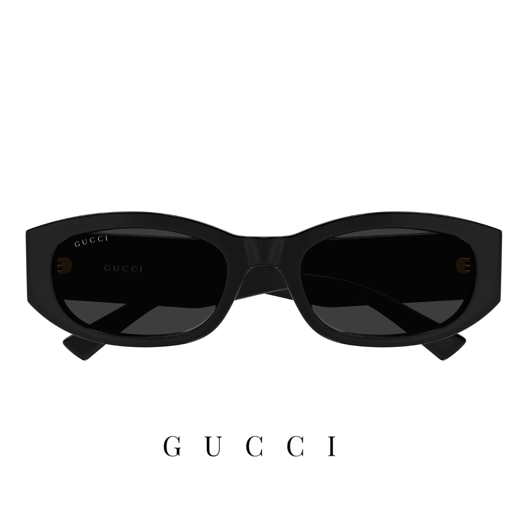 Gucci - Round / Rectangular- Black