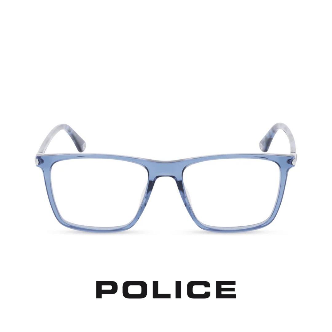 Police Eyewear - Roadie - Square - Transparent Blue