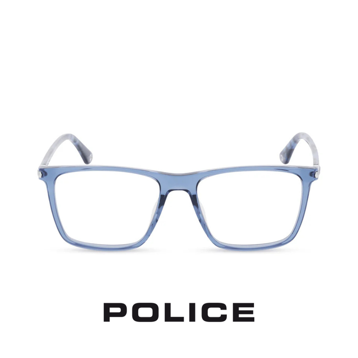 Police Eyewear - Roadie - Square - Transparent Blue
