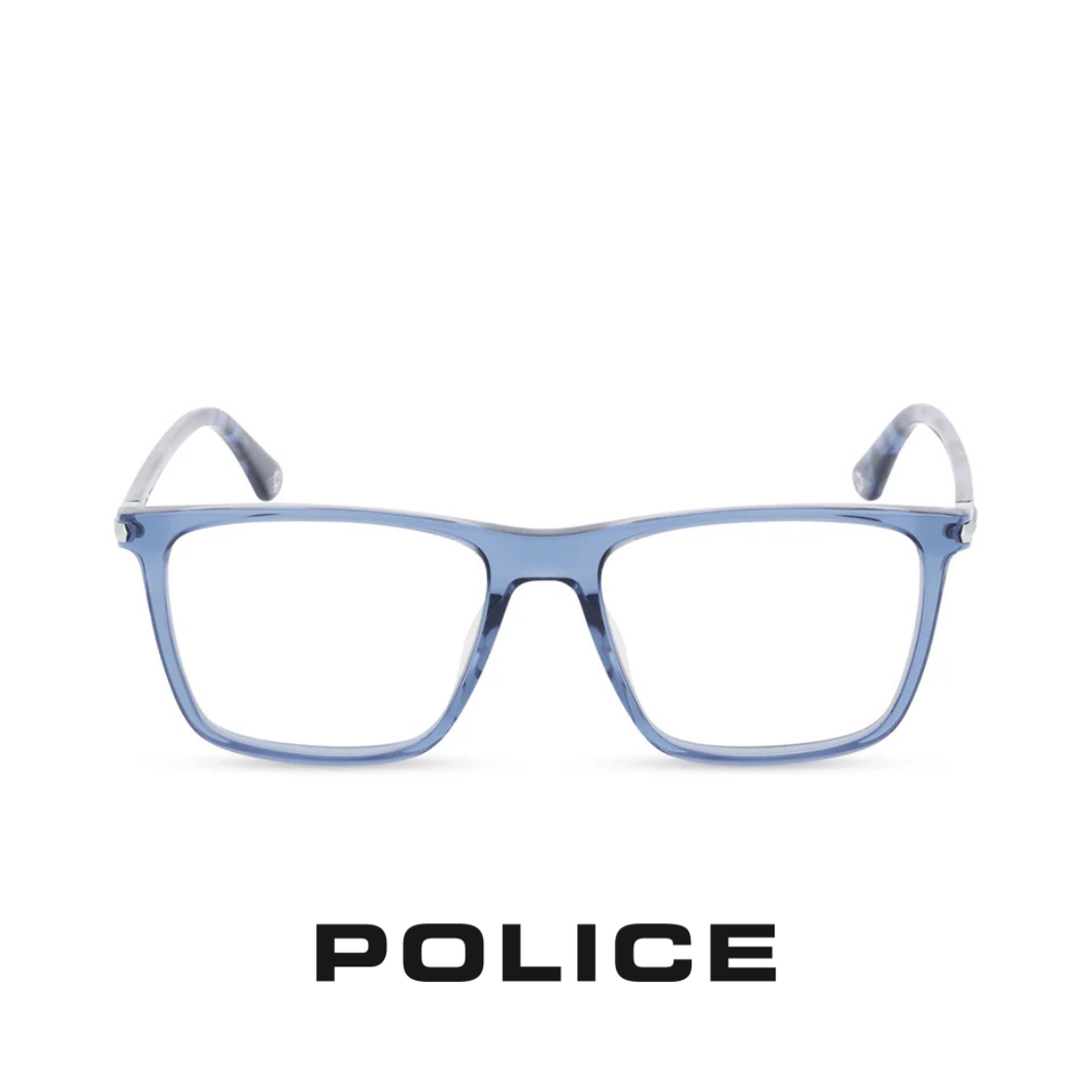 Police Eyewear - Roadie - Square - Transparent Blue