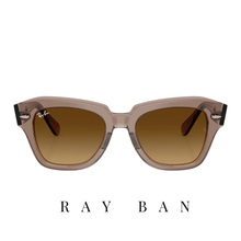 Ray Ban - 'State Street' - Transparent / Light / Brown