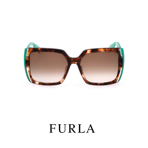 Furla - Square - Brown/Green