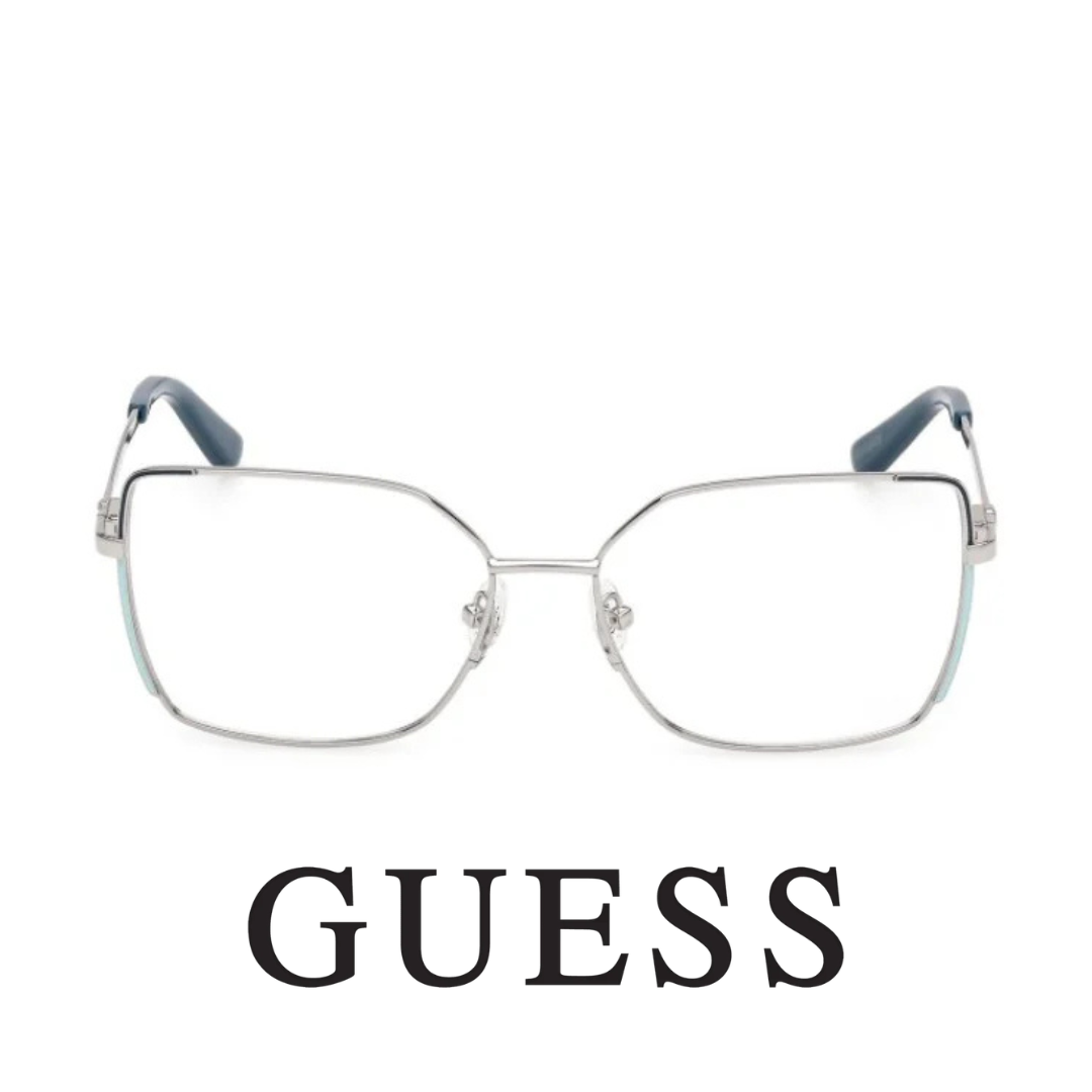 Guess Eyewear - Square - Grey Blue