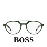 Hugo Boss Eyewear - Pilot - Transparent Dark Green