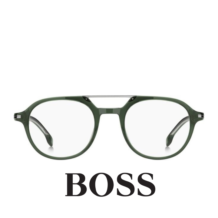 Hugo Boss Eyewear - Pilot - Transparent Dark Green
