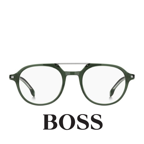 Hugo Boss Eyewear - Pilot - Transparent Dark Green