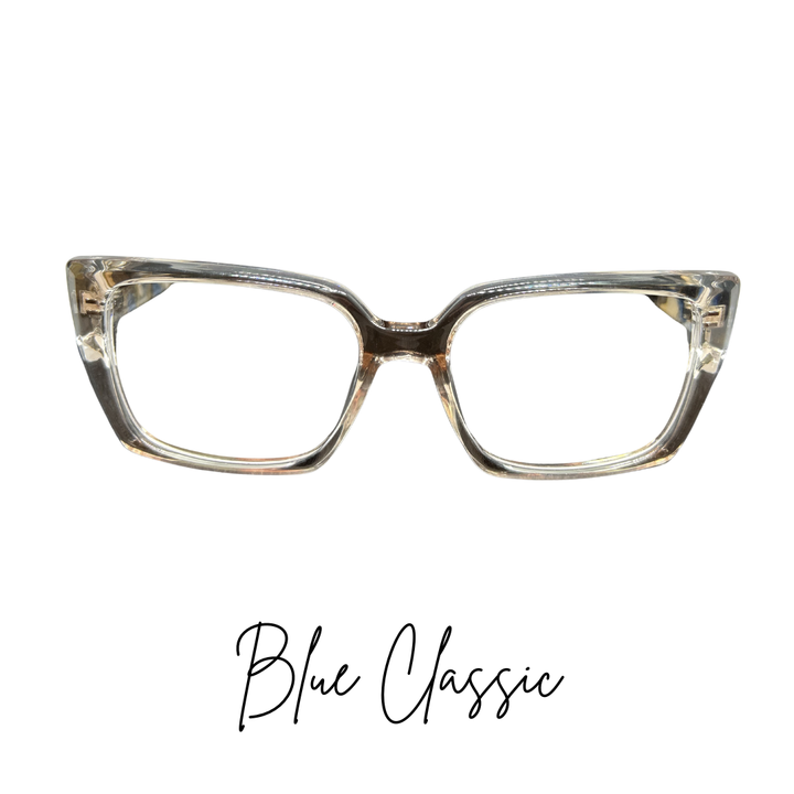 Blue Classic-Eyewear-Transparent Beige