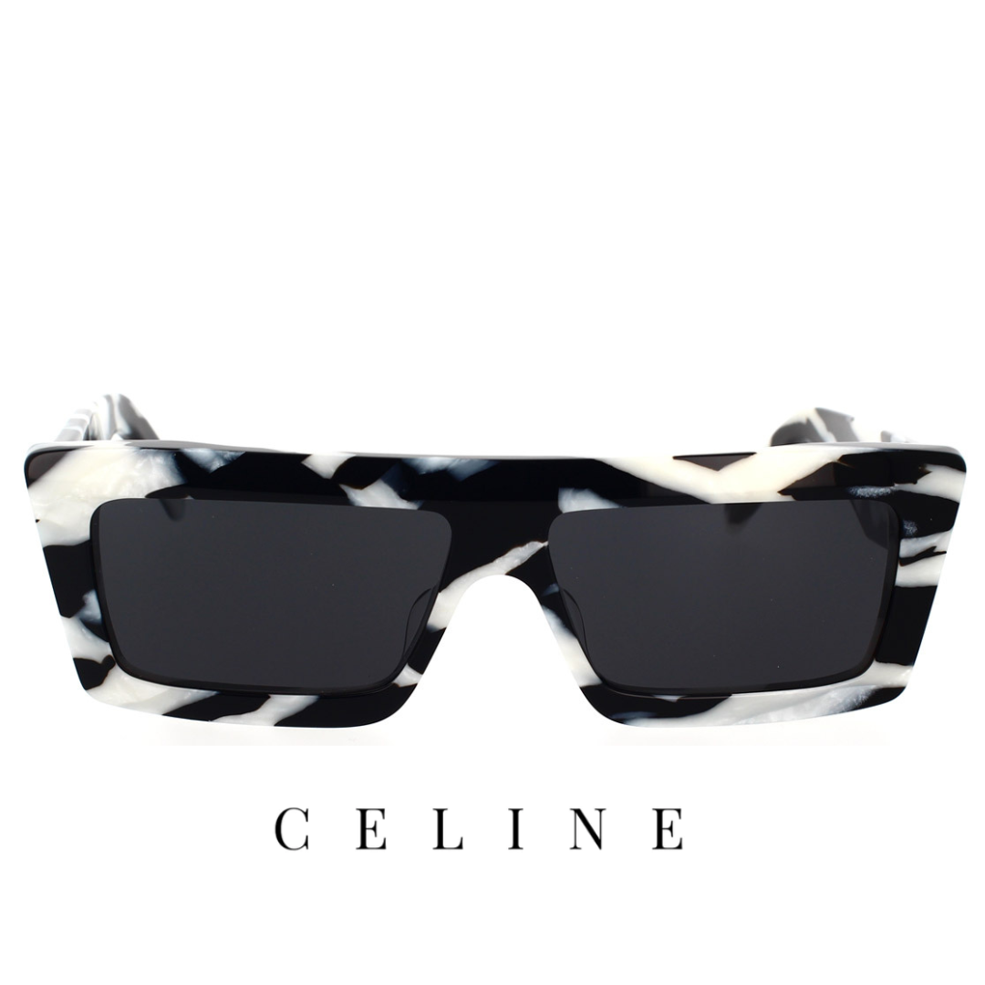 Celine - Monochroms - Square - Striped / Zebra