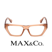 Max & Co Eyewear - Cat Eye - Transparent Shiny Light Pink