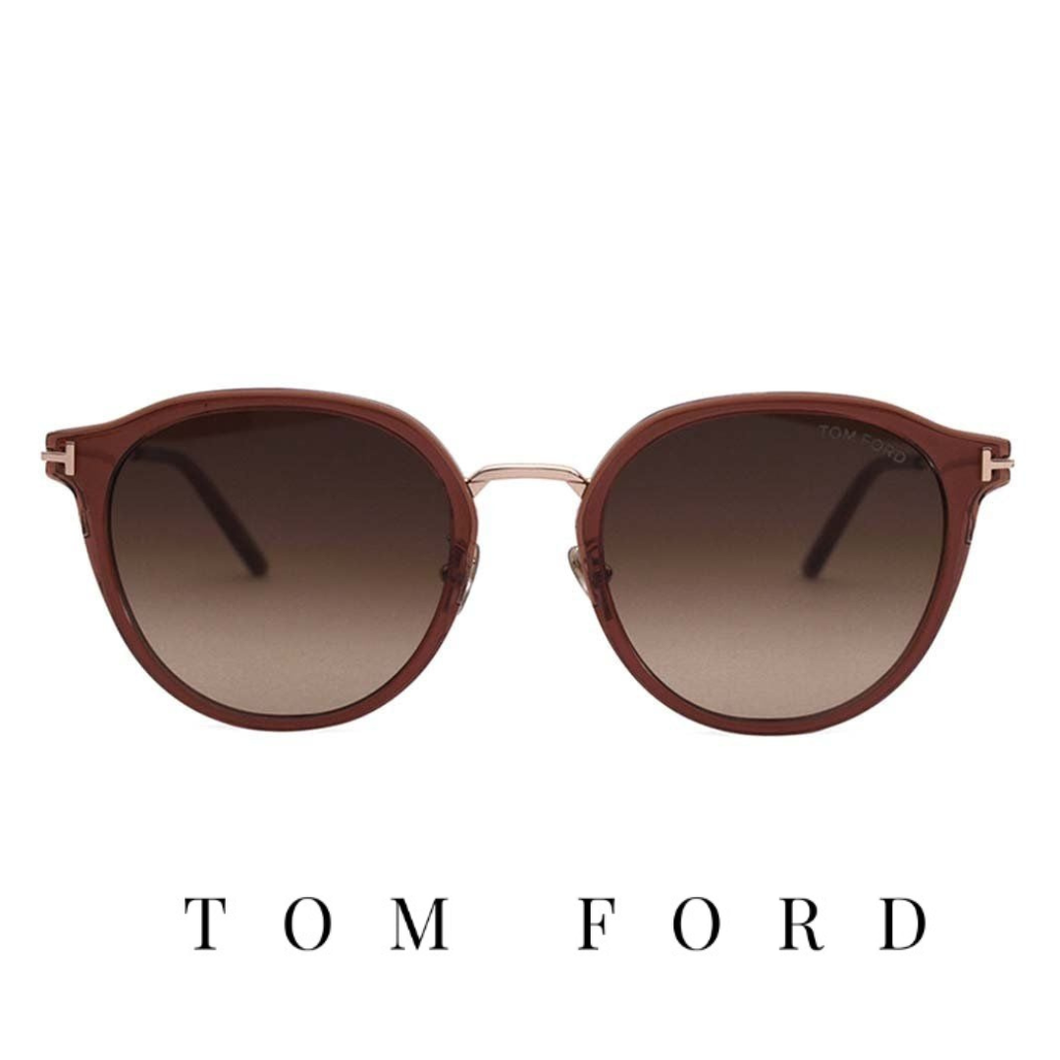 Tom Ford - Round - Shiny Brown