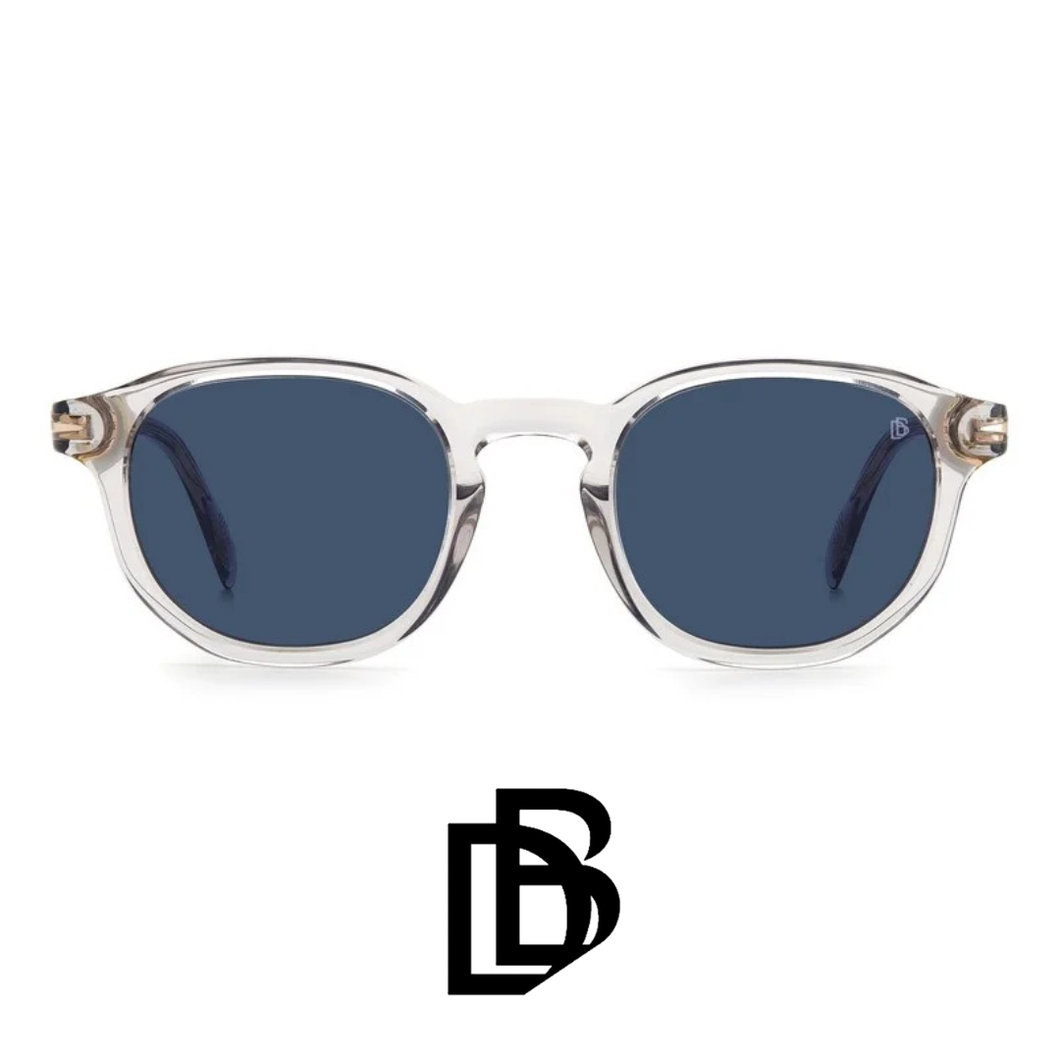 David Beckham - Round - Transparent Grey